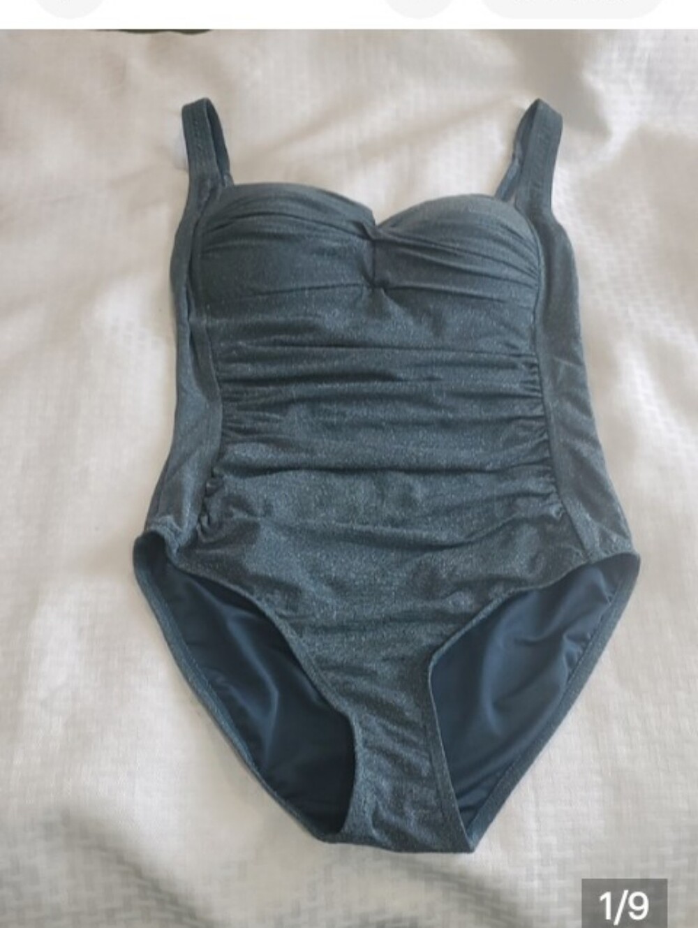 Nip Tuck Shimmery  Women's Ruched Swim suit